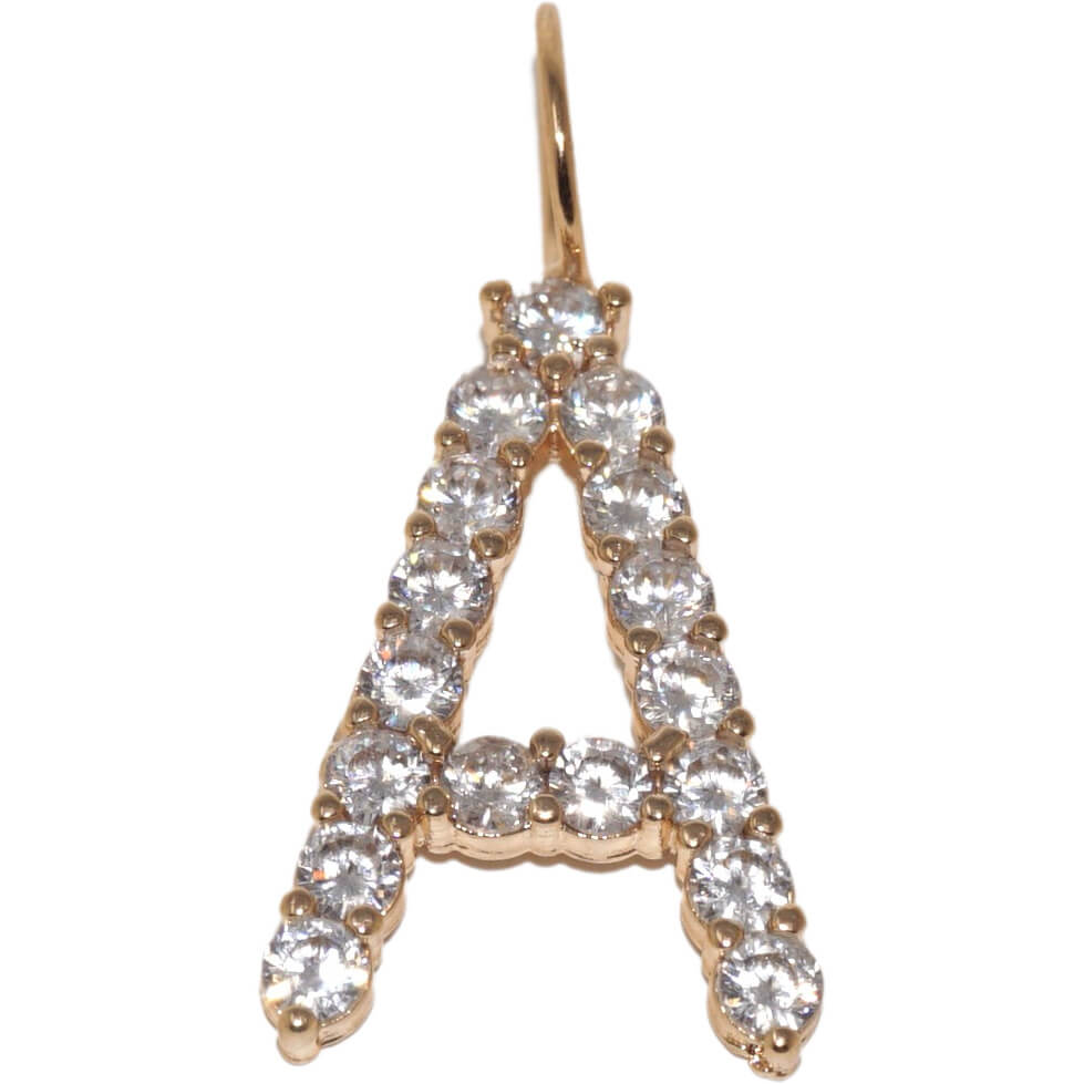 Encrusted Pave Initial
