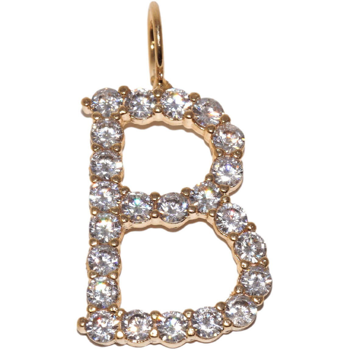 Encrusted Pave Initial