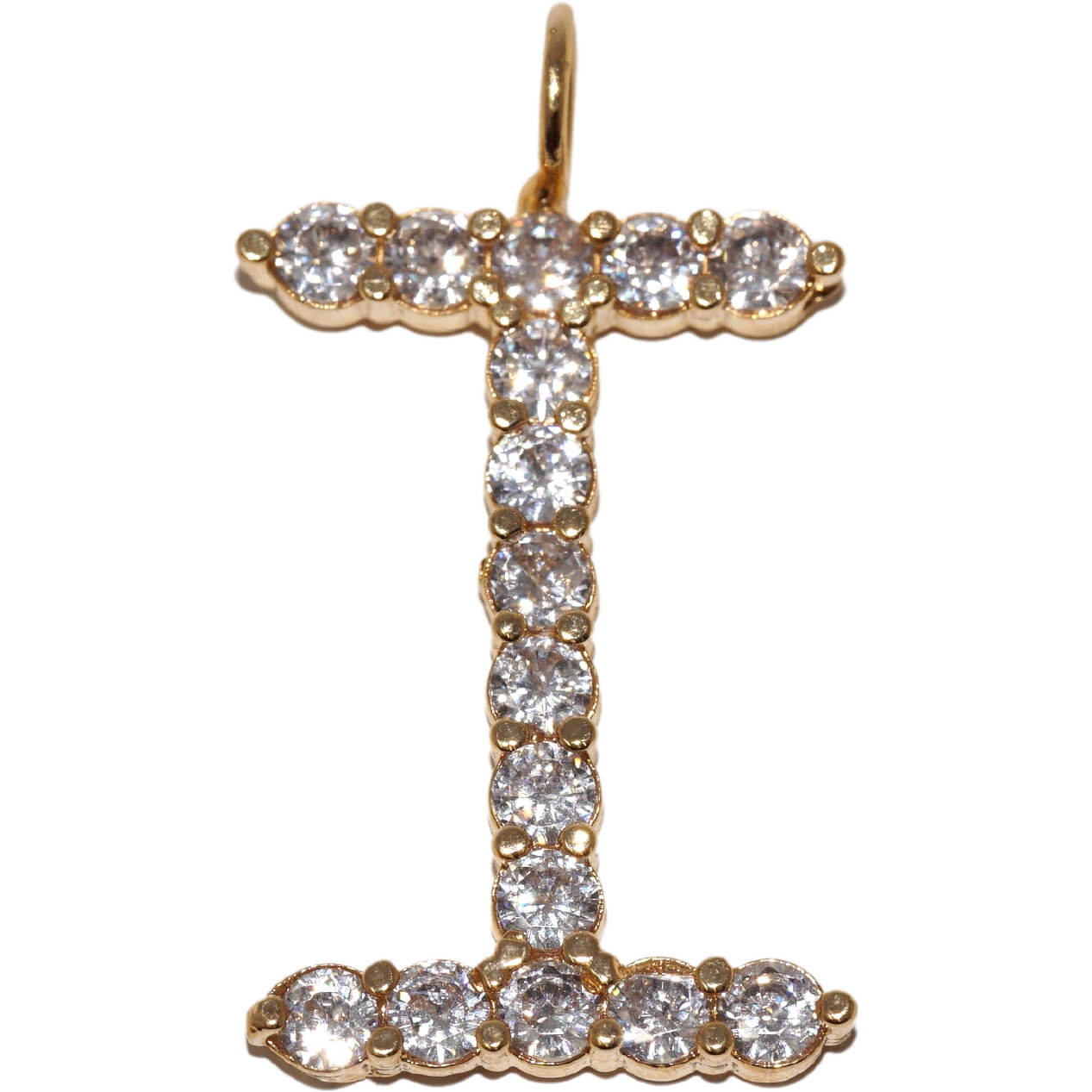 Encrusted Pave Initial