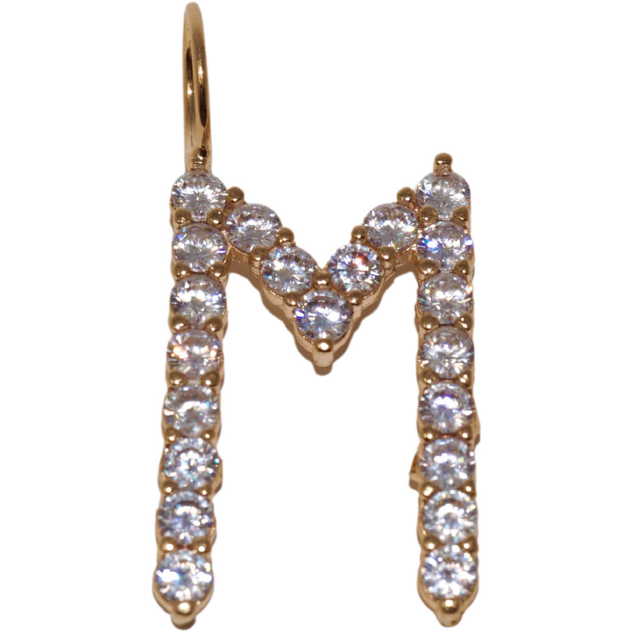 Encrusted Pave Initial