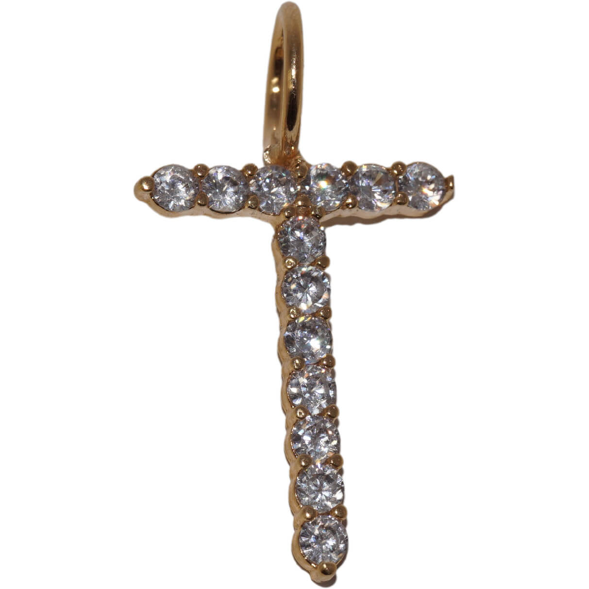 Encrusted Pave Initial