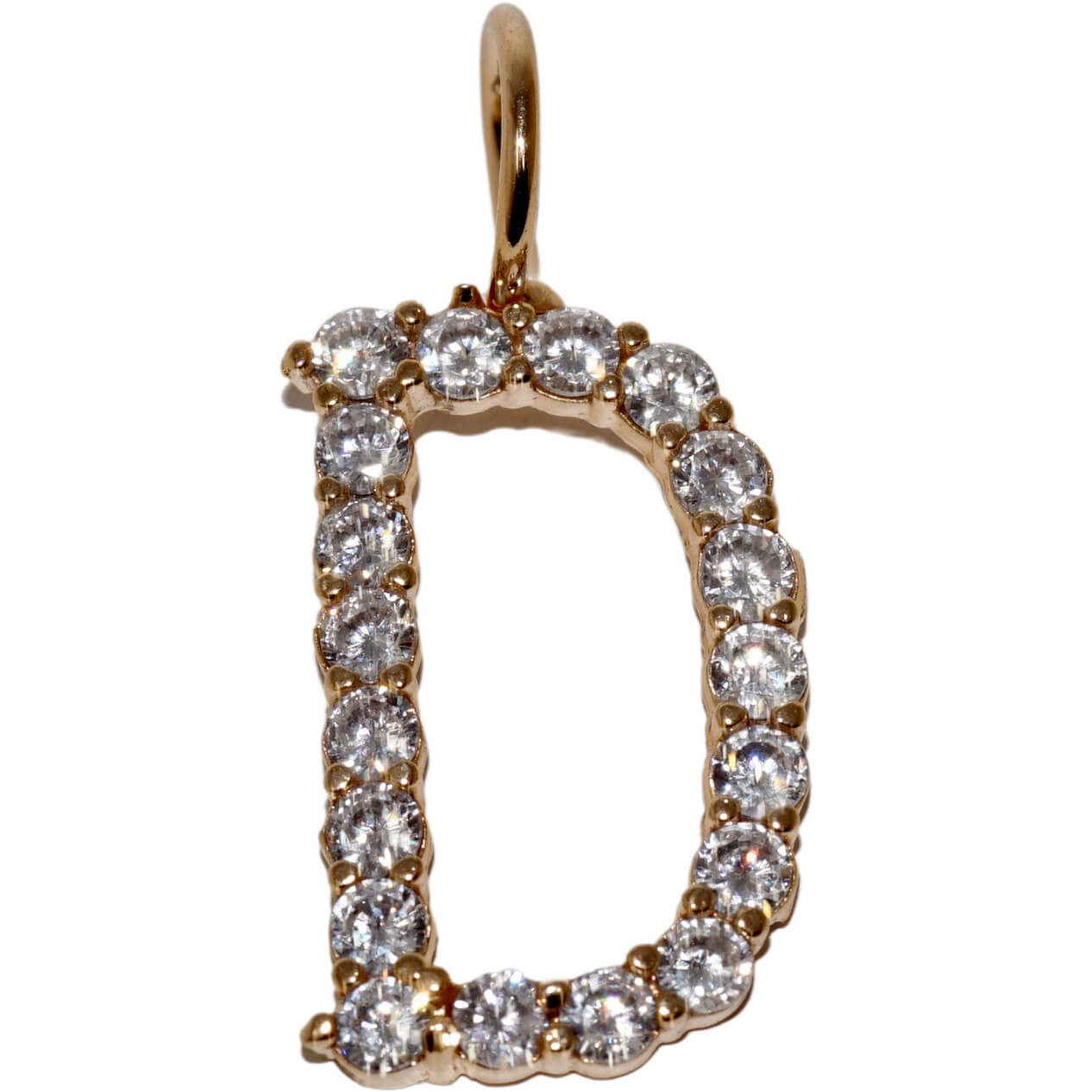 Encrusted Pave Initial