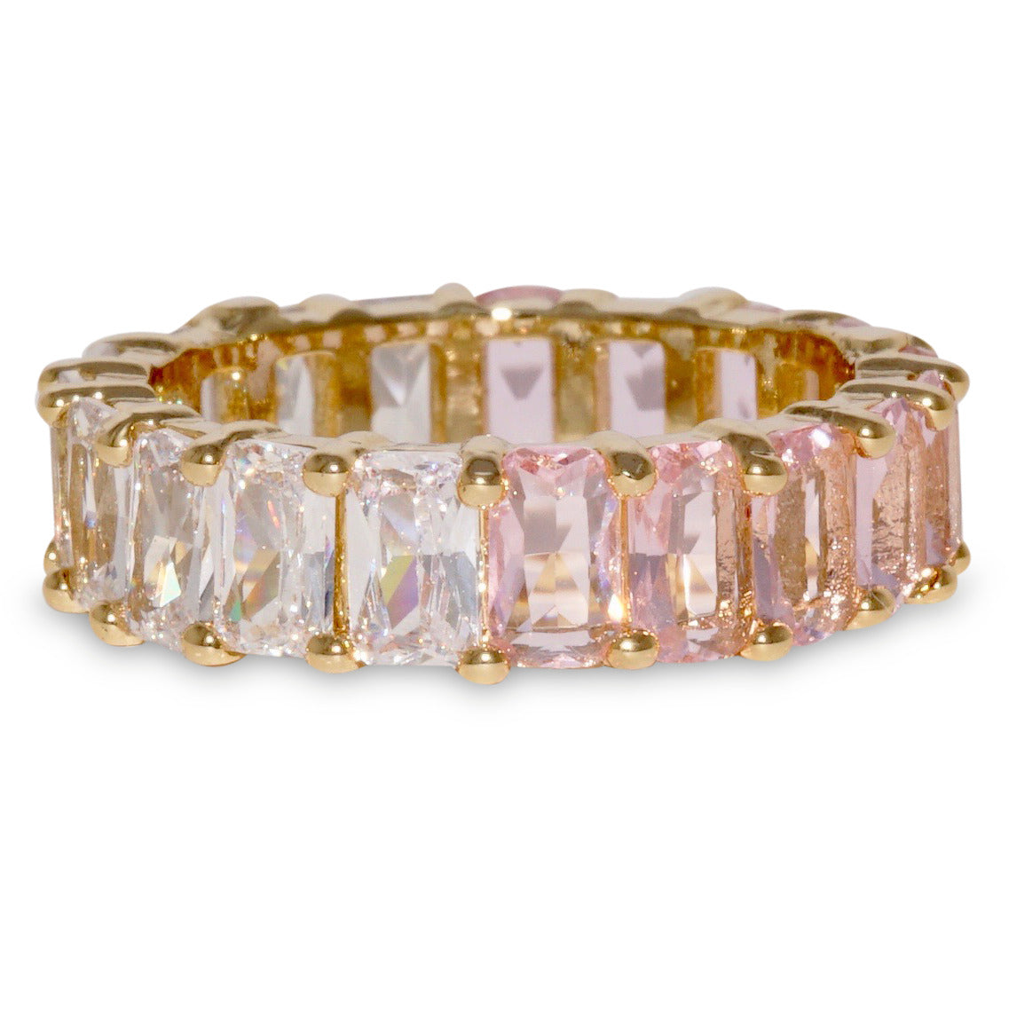 Rosa E Branco Ring