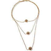 Trifecta Strand Necklace