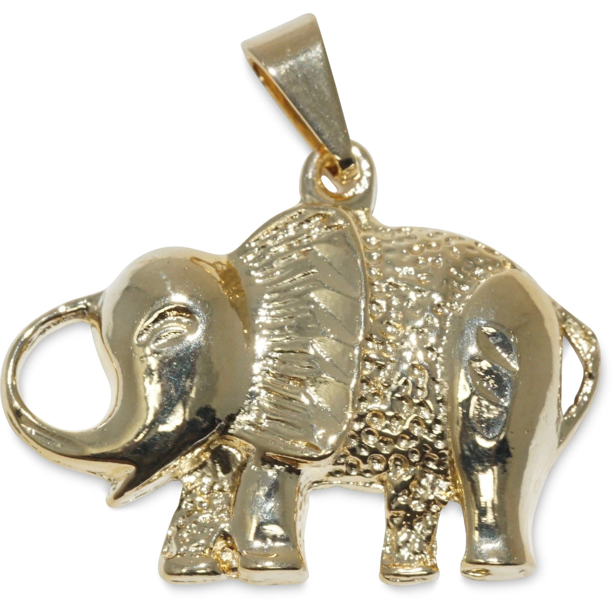 Trunk up, Elephant Pendant