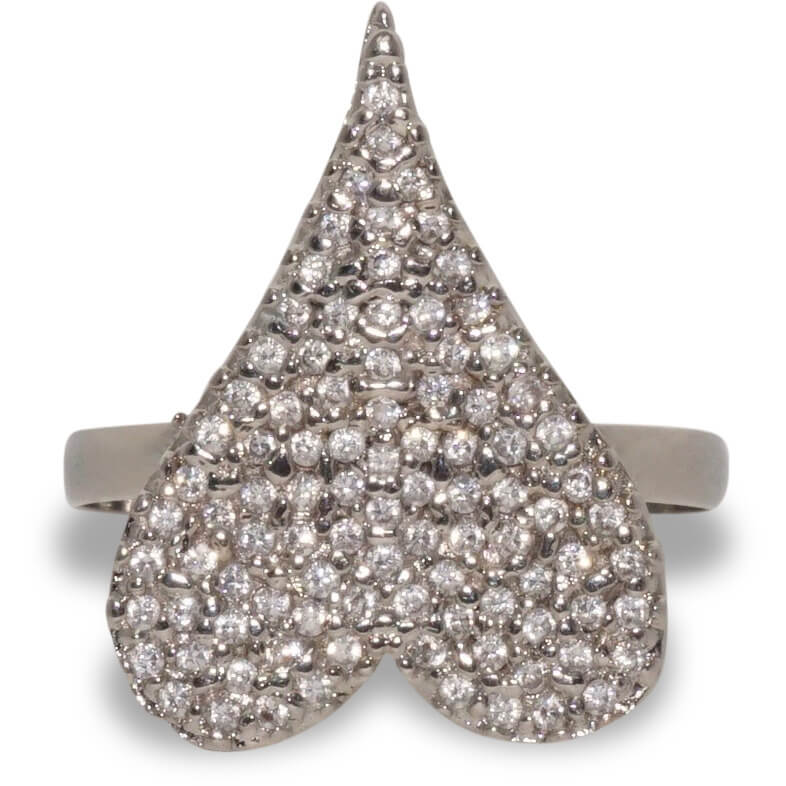 Silver Heart Ring