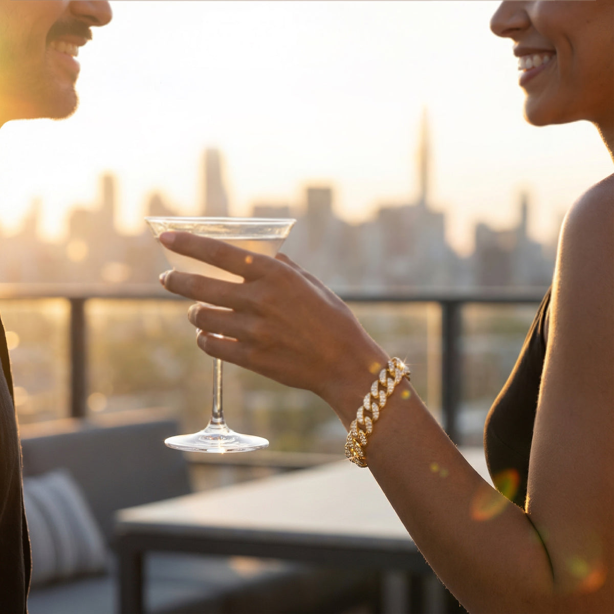 Rocky Encrusted Bracelet