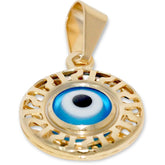 Pendentif circulaire contre le mauvais œil