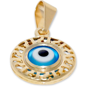 Pendentif circulaire contre le mauvais œil