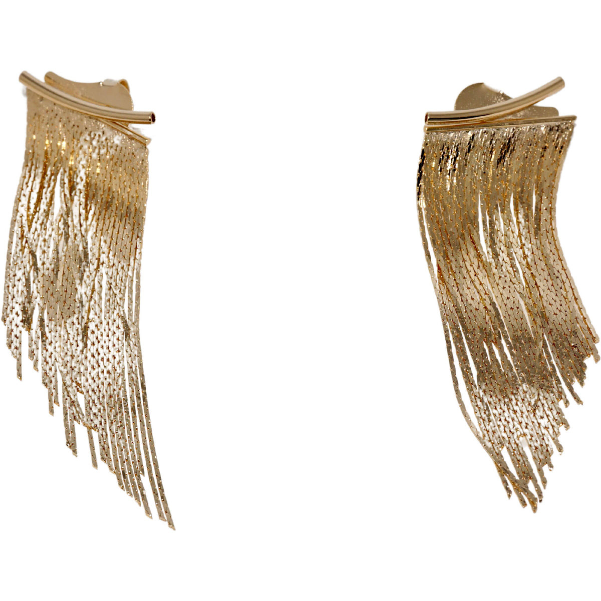 Fringed Cuff Earrings