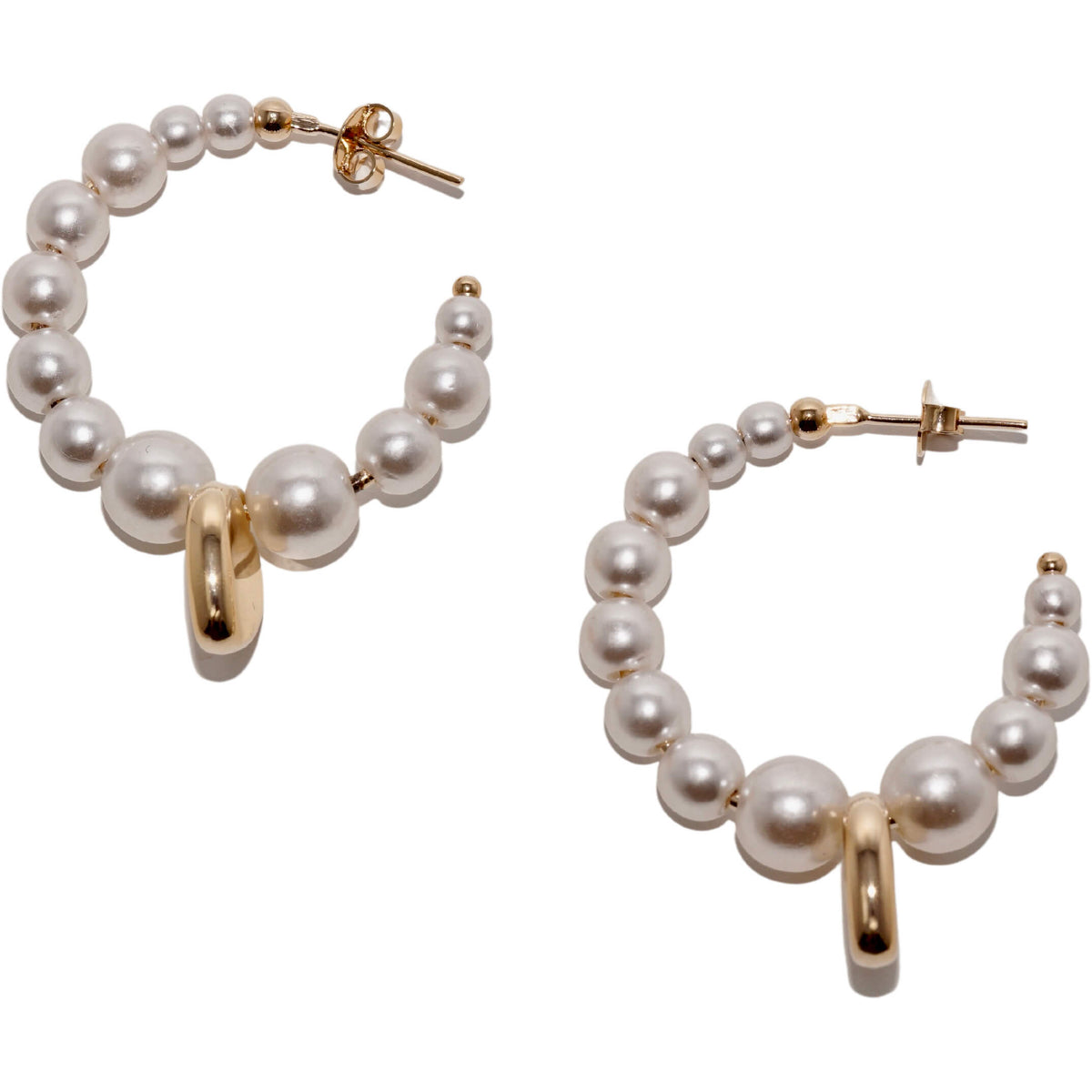 Boucles d'oreilles Love en petites perles