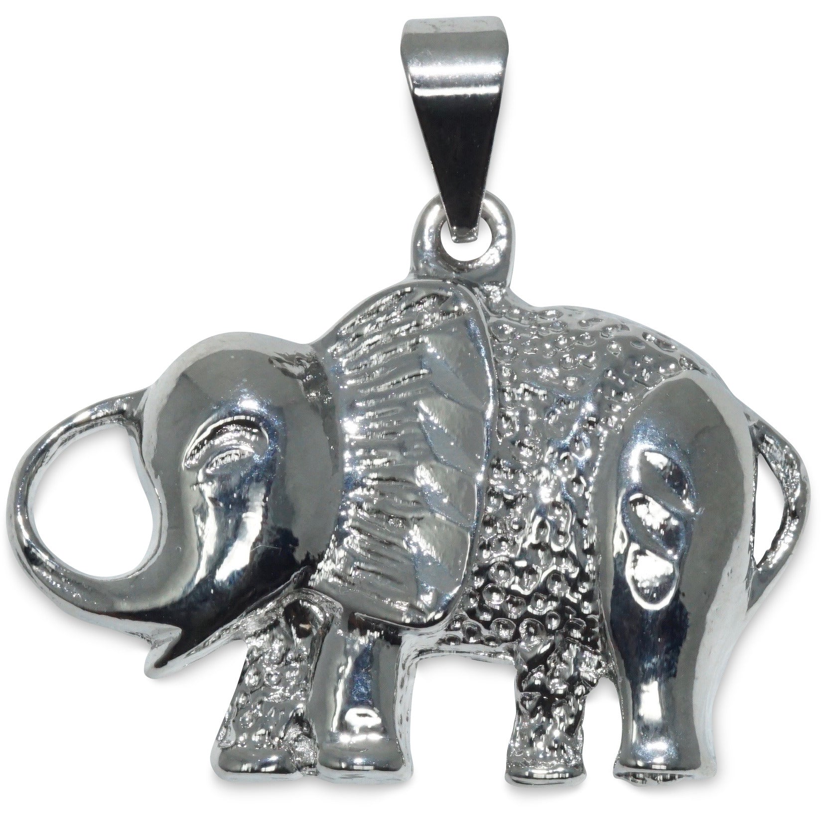 Trunk up, Elephant Pendant