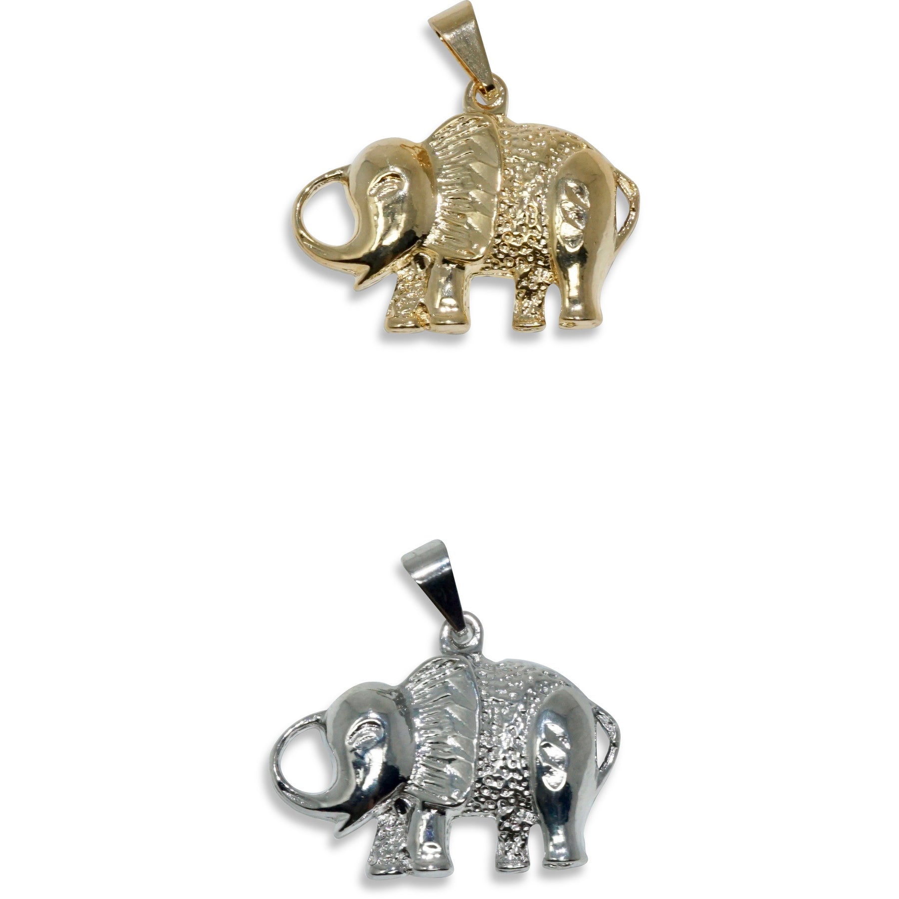 Trunk up, Elephant Pendant