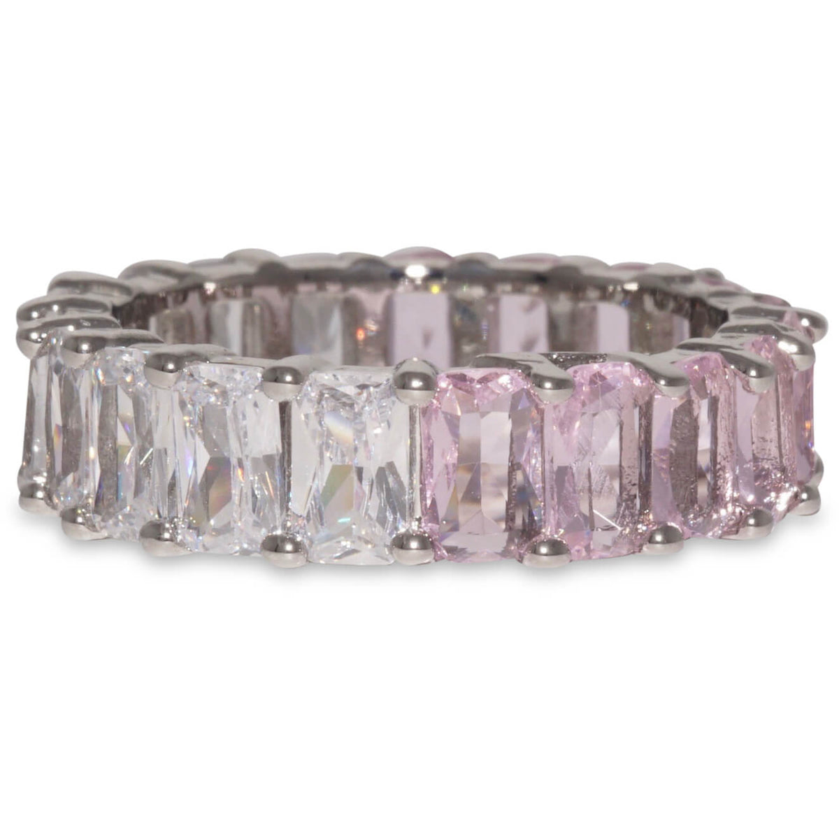 Bague Rosa E Branco